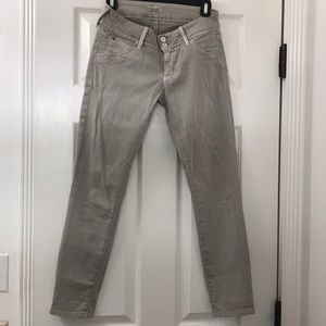 HUDSON skinny crop cotton pant
